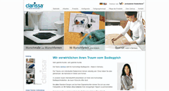 Desktop Screenshot of clarissa.de